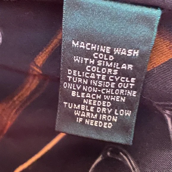 Lauren Ralph Lauren Medium Red Equestrian Style Coat with Black Collar Like New. - Picture 10 of 14